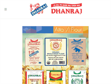 Tablet Screenshot of dhanrajinc.com